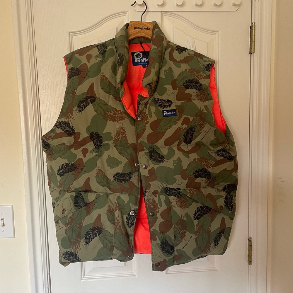 Penfield Camo Down Vest